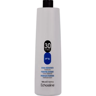 Echosline Hydrogen Peroxide Stabilized Cream - aktywator w kremie do farb, 1000ml 30 Vol | 9%