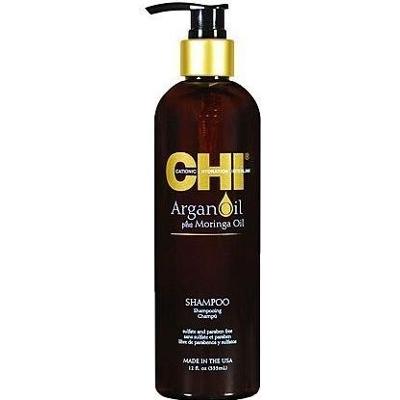 CHI Argan Oil Moringa, Szampon z olejkiem arganowym i moringa 340ml