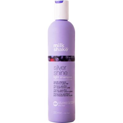 Milk Shake Silver Shine Light Shampoo - szampon do włosów blond lub siwych, 300ml
