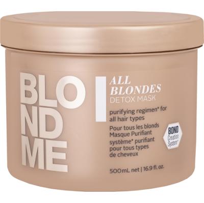 Schwarzkopf BlondMe All Blondes Detox Mask – maska oczyszczająca do włosów blond 500ml