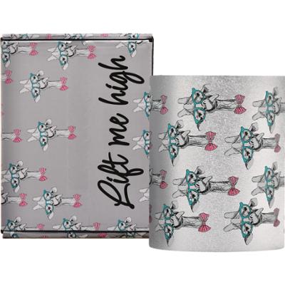 Lift Me High Giraffe - folia aluminiowa ryflowana do koloryzacji, 100m