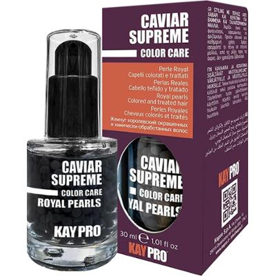 KayPro Caviar Supreme Royal Pearls - perełki do stylizacji włosów farbowanych, 30ml