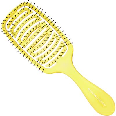 Olivia Garden iDetangle Hair Pride Edition - szczotka do rozczesywania włosów, różne kolory Yellow | Żółta