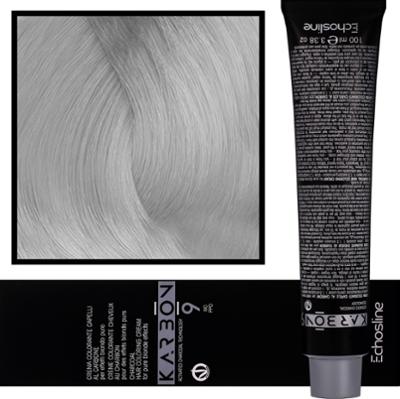 Echosline Karbon Vegan wegańska farba do włosów z węglem aktywnym, 100ml Ash Toner | Toner Popielaty