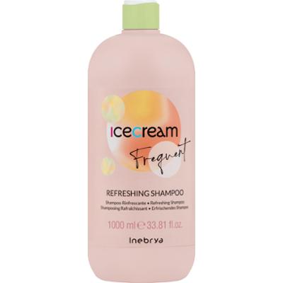 Inebrya Ice Cream Frequent Refreshing - szampon oczyszczający włosy i skórę głowy, 1000ml