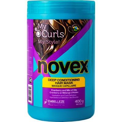 Novex My Curls My Style Mask - głęboko odżywcza maska do włosów kręconych i fal, 400g