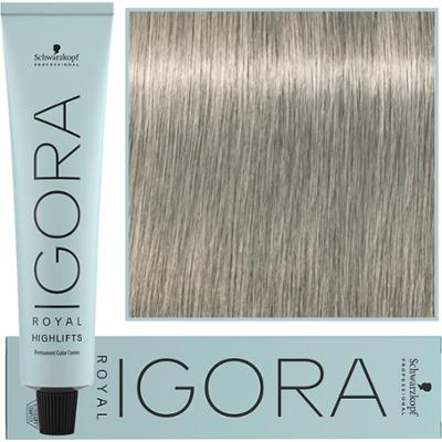 Schwarzkopf Professional Igora Royal Highlifts - farba do włosów o rozjaśniającej formule 60ml 12-22 | Bardzo Jasny Blond Perłowo-Irydowy