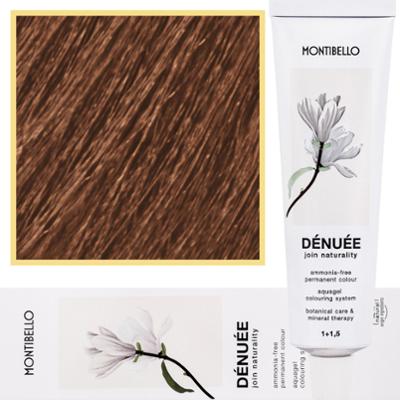 Montibello Denuee - naturalna wegańska farba do włosów bez amoniaku, 60ml 7,34 | Miedziano-Złoty Blond