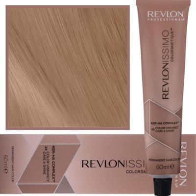Revlon Revlonissimo Colorsmetique High Coverage - profesjonalna farba do siwych włosów, 60ml HC 8,42 | Ciemny Miedziany Jasny Blond