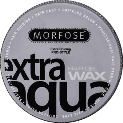 Morfose Extra Shining Pro-Style Extra Aqua Hair Gel Wax - żelowy wosk do włosów, 175ml