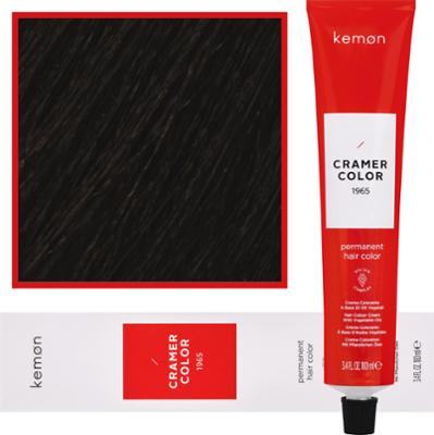 Kemon Cramer Color - kremowa farba do włosów z olejem kokosowym, 100ml 4,008 | Nordycki Super Naturalny Brąz