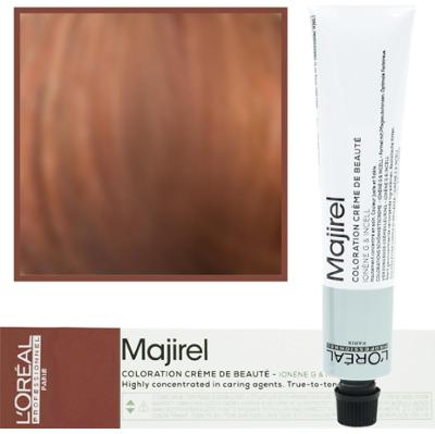 Loreal Majirel - profesjonalna farba do włosów, paleta kolorów, 50ml 7.35 Blond Złocisto-Mahoniowy