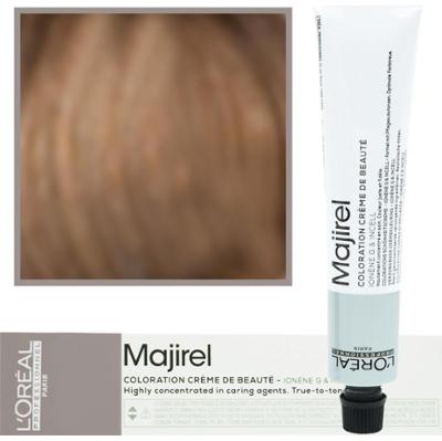 Loreal Majirel - profesjonalna farba do włosów, paleta kolorów, 50ml 7.13 Blond Popielato-Złocisty