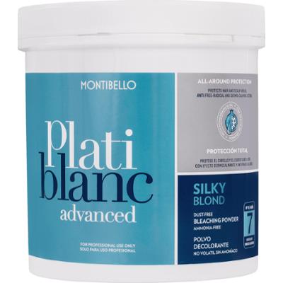 Montibello Platiblanc Advanced Silky Blond Level 7 - rozjaśniacz w proszku bez amoniaku, 500g
