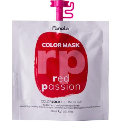 Fanola Color Mask - koloryzująca maska do włosów, różne kolory 30ml Red Passion