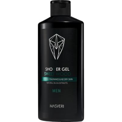 MASVERI Shower Gel Sweet Wood – żel pod prysznic dla mężczyzn, 300ml
