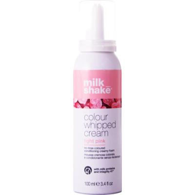 Milk Shake Color Whipped Cream Beige Blonde – pianka koloryzująca i odżywcza bez spłukiwania 100 ml Light pink