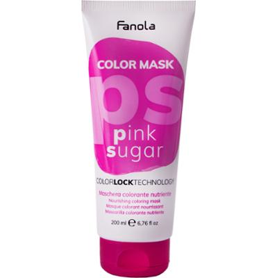 Fanola Color Mask - maska koloryzująca do włosów, różne kolory 200ml Pink Sugar