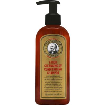 Captain Fawcett Booze & Baccy Beard Shampoo – szampon do brody z nutą tytoniu i pomarańczy, 250ml