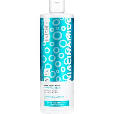 Vianek Hero - nawilżający płyn micelarny z niacynamidem, 400ml