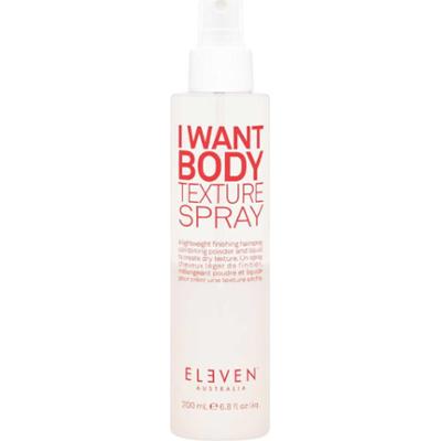 Eleven Australia I Want Body Texture Spray - lekki spray teksturyzujący do włosów, 200ml