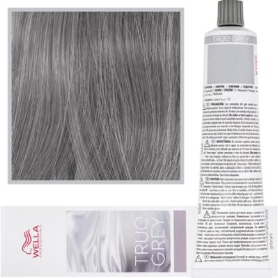 Wella True Grey - farba utleniająca do naturalnie siwych włosów, 60ml Steel Glow Dark | Stalowy Blask Ciemny Toner