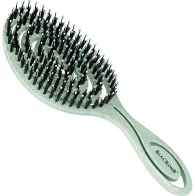 Poniks Blackomb Eco - ekologiczna szczotka do włosów z włosiem z dzika, różne kolory Green | Zielony