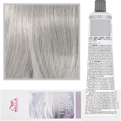 Wella True Grey - farba utleniająca do naturalnie siwych włosów, 60ml Shimmer Light Graphite | Błyszczący Jasny Toner Grafitowy