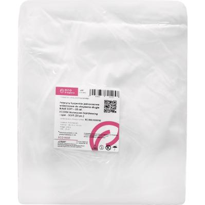 Eko-Higiena Włókninowe peleryny do strzyżenia fryzjerskie jednorazowe, długie, 25szt