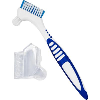 DeniCarte Szczoteczka do protez – higiena protez, niebieska rączka