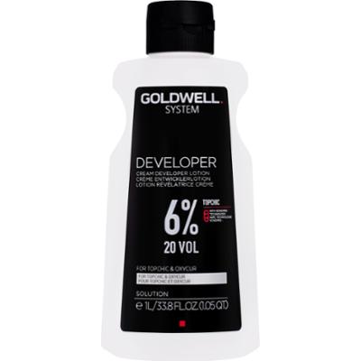 Goldwell System Developer - aktywator do farb Topchic i rozjaśniaczy Oxycur Platin 1000ml 20 VOL | 6%