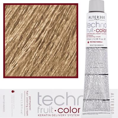 Alter Ego Technofruit Color - farba z keratyną do trwałej koloryzacji włosów, 100ml 10/0 | Platynowy Blond