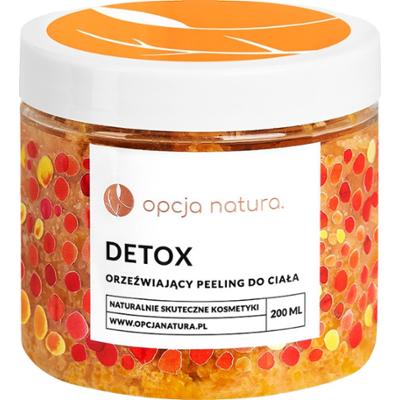 Opcja Natura Peeling Detox - cukrowy peeling do ciała, 210ml