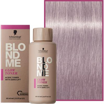 Schwarzkopf BlondMe Glow Toner – profesjonalny toner do włosów blond, 60 ml 9-21 | Steel - Stalowy