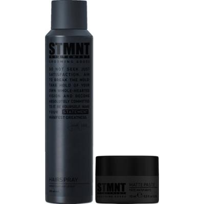 STMNT Pasta Matująca 10 ml + Lakier do Włosów 200 ml - profesjonalny zestaw do stylizacji