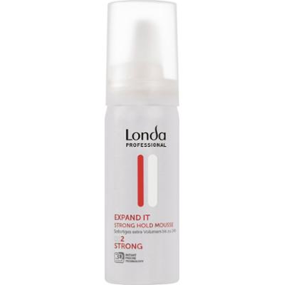 Londa Expand It Strong Hold Mousse – mocno utrwalająca pianka, zwiększa objętość, 50ml