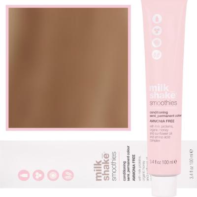 Milk Shake Smoothie Semi-Perm - farba do włosów bez amoniaku, paleta kolorów, 100ml 7,13 | 7AG || Średni Złocisty Popielaty Blond