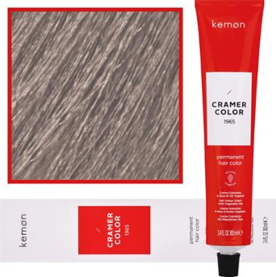 Kemon Cramer Color - kremowa farba do włosów z olejem kokosowym, 100ml 9,21 | Bardzo Jasny Beżowy Popielaty Blond