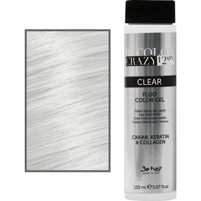 Be Hair Be Color Crazy – toner do włosów w żelu z keratyną, bez amoniaku, 150ml Clear | Czysty