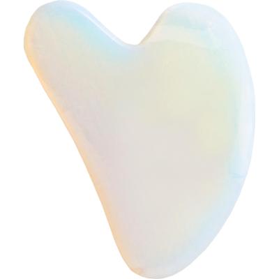 Kamień Gua Sha do masażu limfatycznego twarzy - różne kolory Niebieski