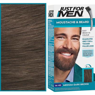 Just For Men Color Gel - odsiwiacze do włosów dla mężczyzn w formie żelu, 28g M40 | Średni Ciemny Brąz