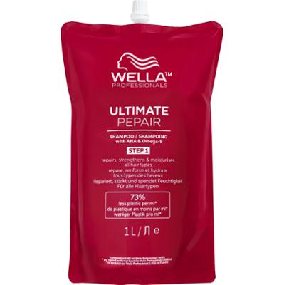 Wella Ultimate Repair Shampoo Refill - regenerujący szampon do włosów, 1000ml