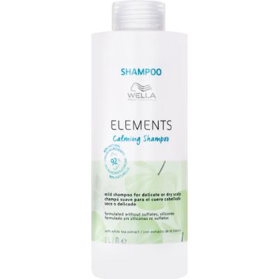 Wella Elements Calming - szampon do włosów i suchej lub wrażliwej skóry głowy, 1000ml