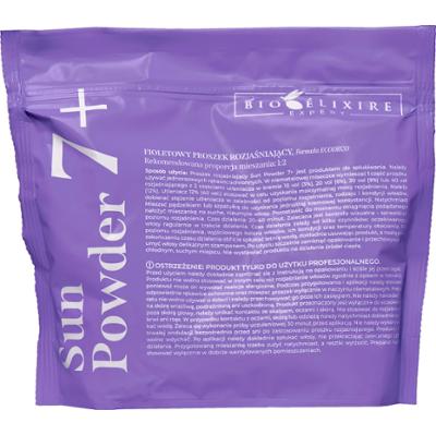 Bioelixire SunPowder Rozjaśniacz 7+ – rozjaśniacz do włosów w proszku, 500 g