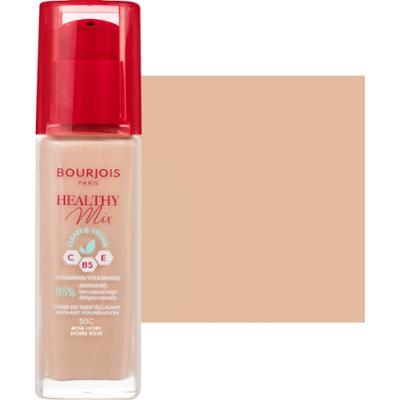 Bourjois Healthy Mix - podkład przykrywający oznaki zmęczenia z witaminami, 30ml 50C Rose Ivory