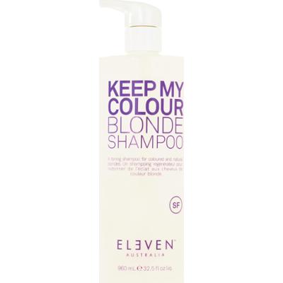 Eleven Australia Keep My Colour Blonde Shampoo - tonujący szampon do włosów blond, 960ml