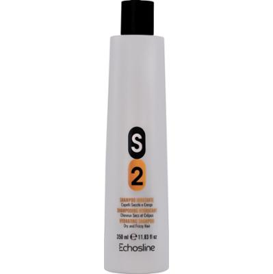 Echosline S2 Hydrating Shampoo – nawilżający szampon do włosów suchych i zniszczonych, 350ml