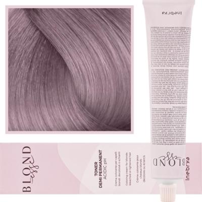 Inebrya Blondesse Toner - toner do włosów, neutralizujący żółte refleksy, 100ml DT06 | Pudrowy Różowy Perłowy