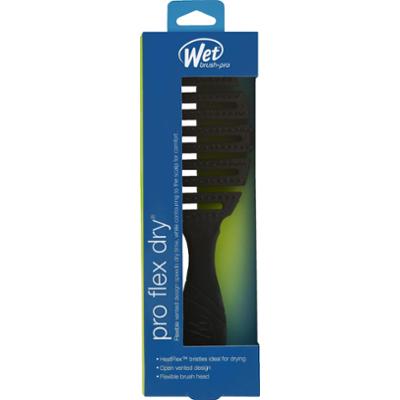 Wet Brush Pro Flex Dry Black – szczotka do rozczesywania i stylizacji włosów Black | Czarna