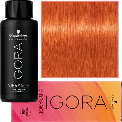 Schwarzkopf Professional Igora Vibrance – półtrwała farba do włosów bez amoniaku, 60ml 0-77 | Koncentrat Miedziany